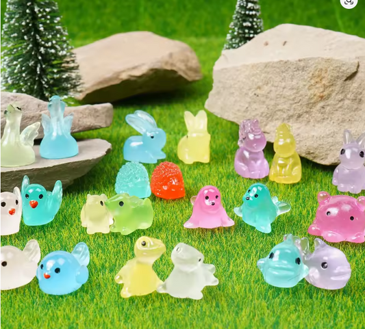 10PC  Mini Resin Animal Figures