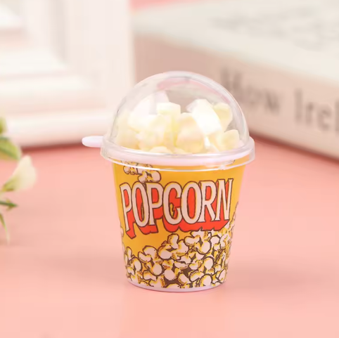 1/12 Scale Miniature Food Mini Popcorn Bucket