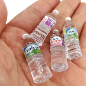Mini resin water bottles